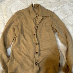 New without tags FREE PEOPLE
Paloma Cashmere Cardi size xl camel color